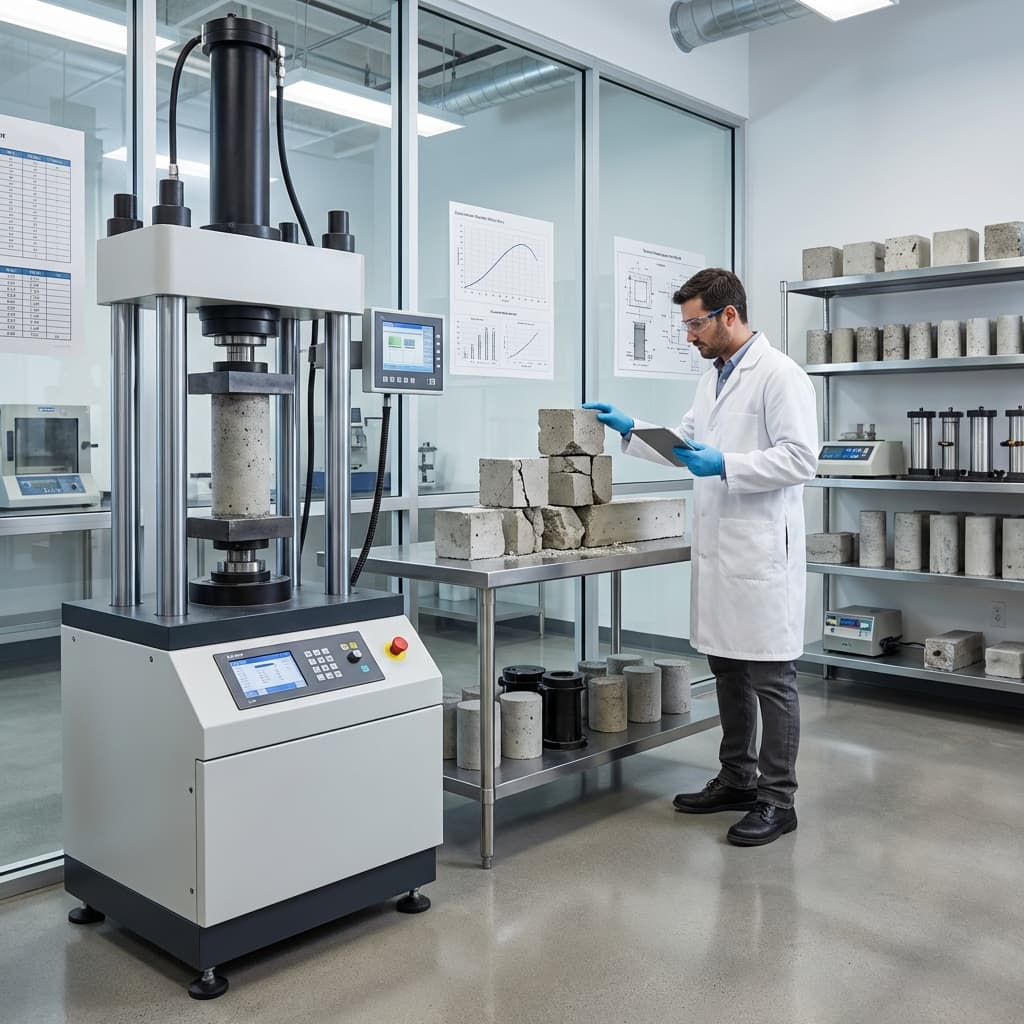 Material testing laboratory overview